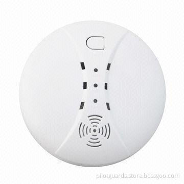 Wireless Smoke Detector, 9V DC and Low-power Alarm, Over 85dB Alarm Volume, With CE and RoHS Marks